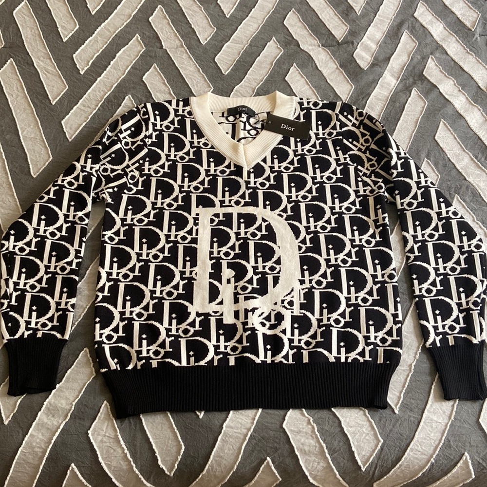 Black & White Sweater